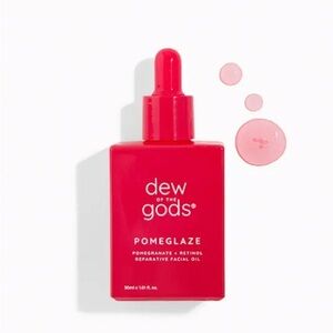 Dew of the Gods Pomeglaze Reparative Facial Oil - Red